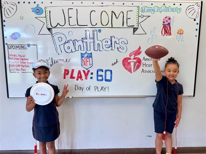 NFL and American Heart Association Launch PLAY 60 Day of Play Program to Combat Childhood Physical Inactivity