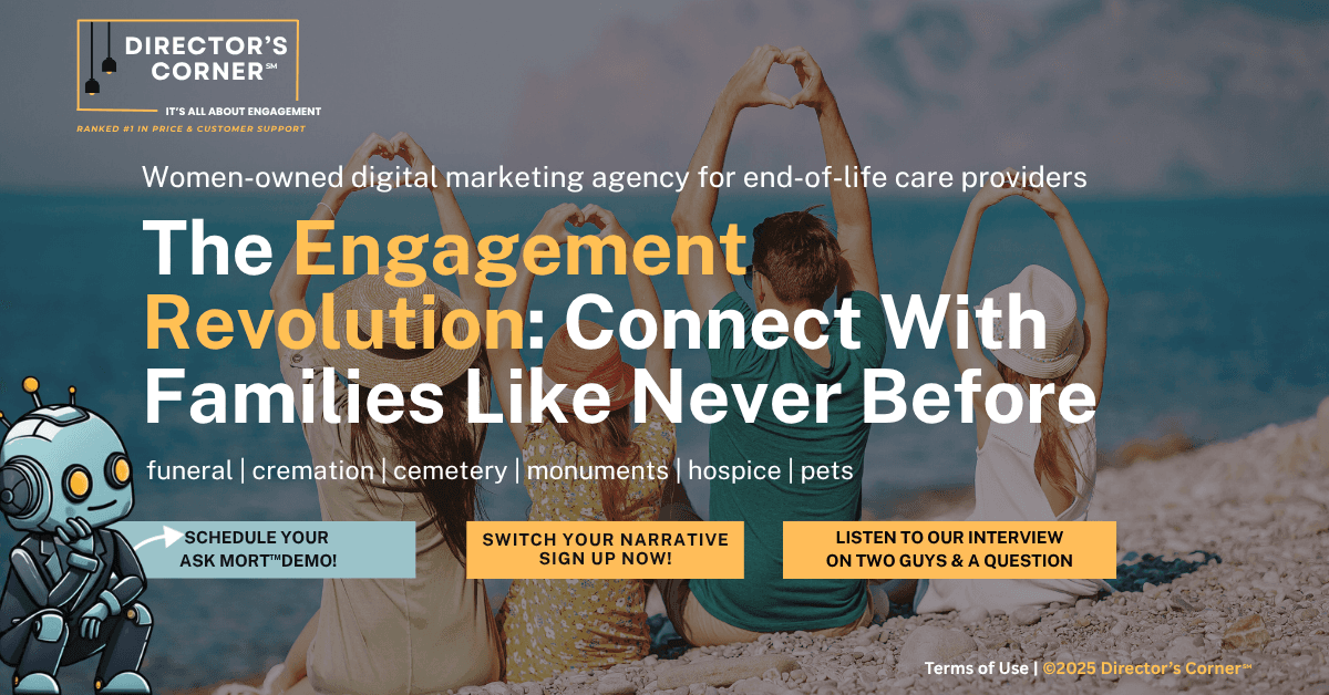 Director's Corner Launches AI Assistant Ask Mort™ for Death Care Industry