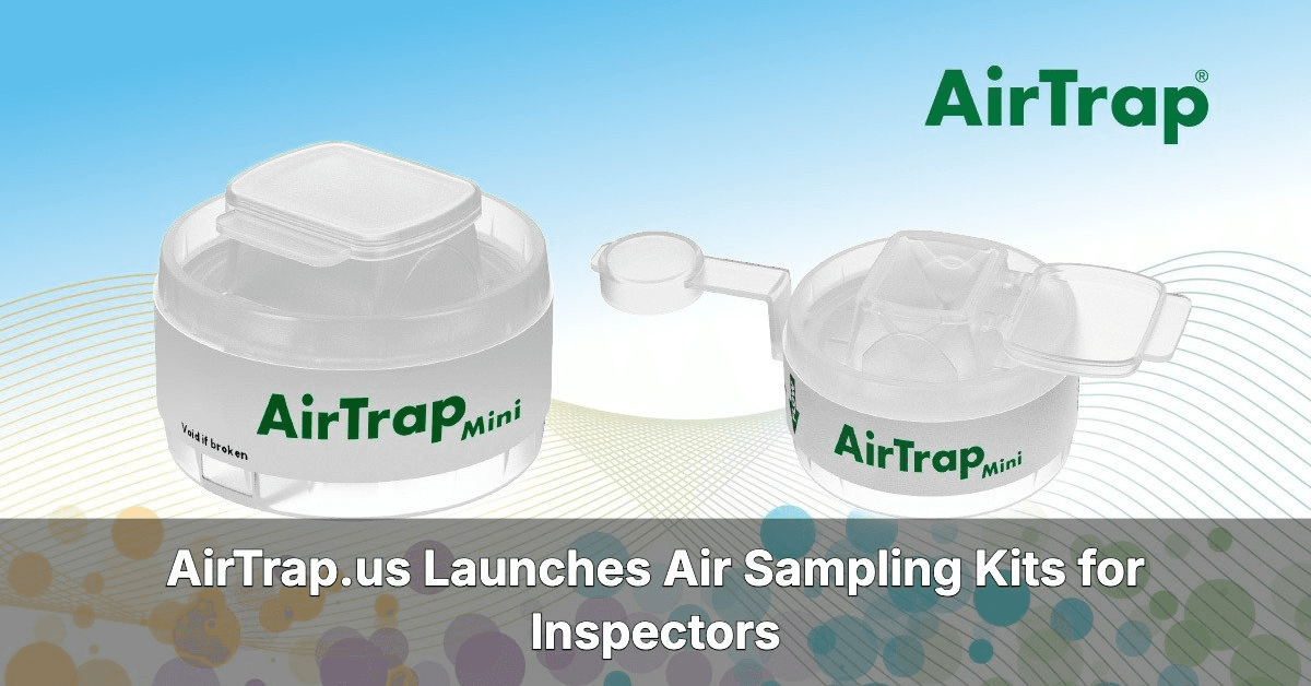 AirTrap Introduces Modernized Spore Trap Cassette Design for Air Quality Testing