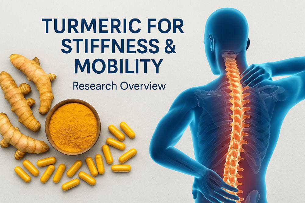 Turmeric and Curcumin Show Promise for Joint Health Through Anti-Inflammatory and Antioxidant Properties