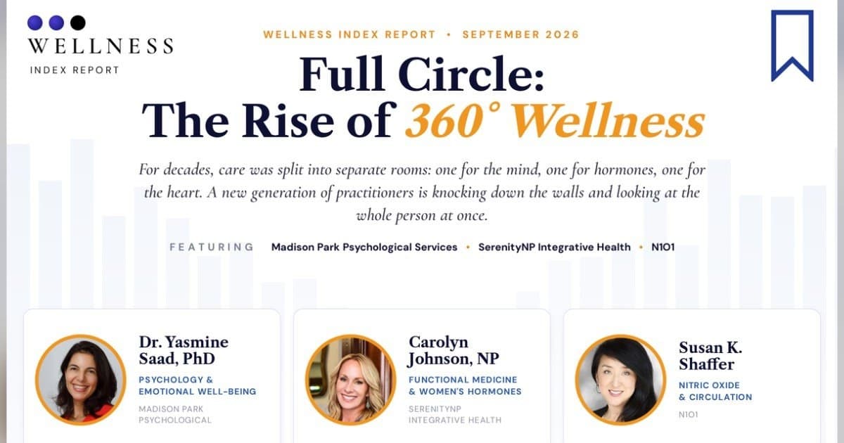 Wellness Index Report Reveals Shift Toward 360-Degree Wellness
