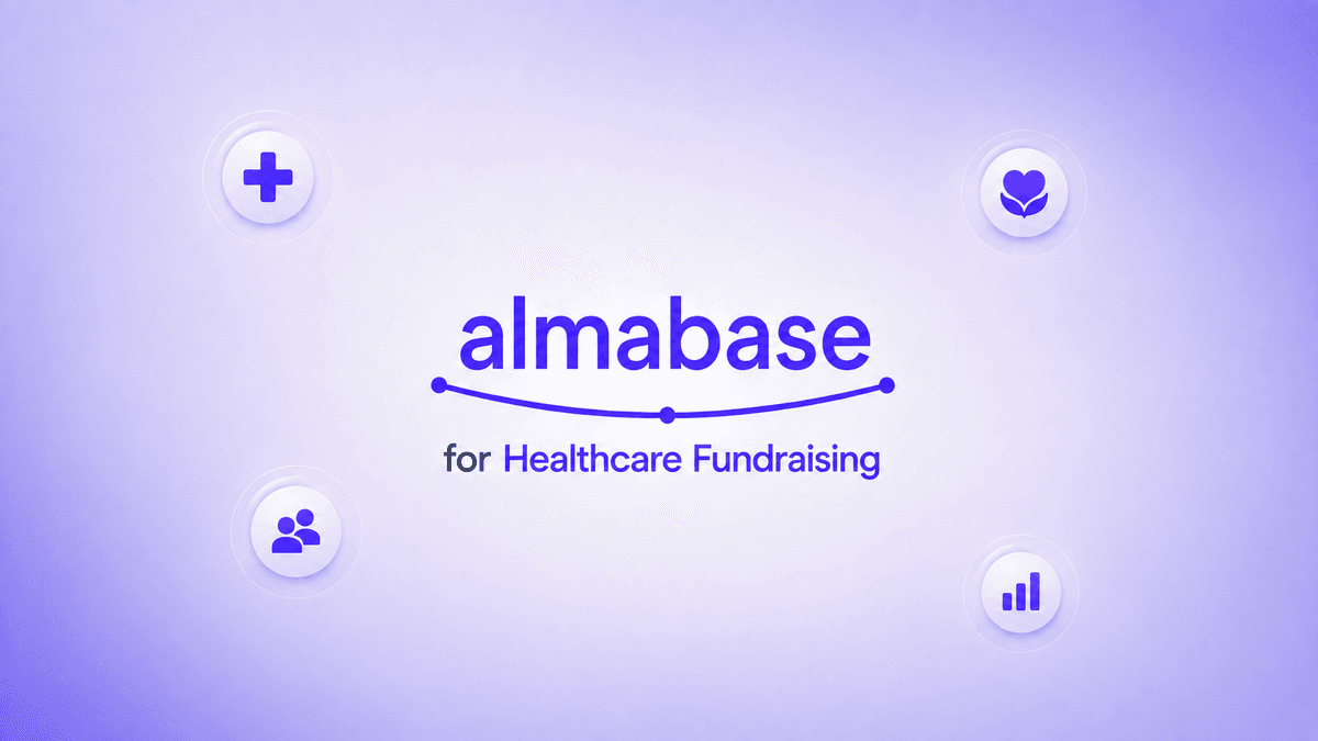 Almabase Expands into Healthcare with Unified Fundraising Platform