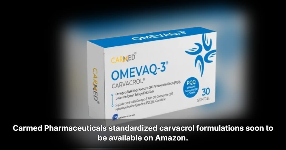 Carmed Pharmaceuticals Expands U.S. Distribution with Amazon Launch
