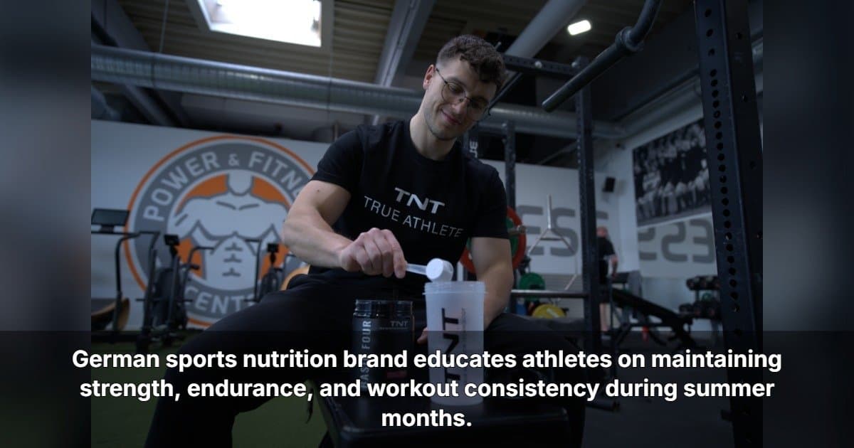 Creatine Supplementation Key to Maintaining Summer Training Consistency, Says TNT
