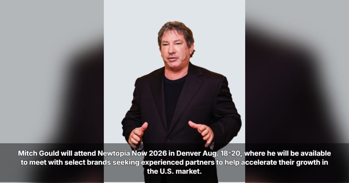 NPI Founder Mitch Gould to Scout Emerging Brands at Newtopia Now 2026