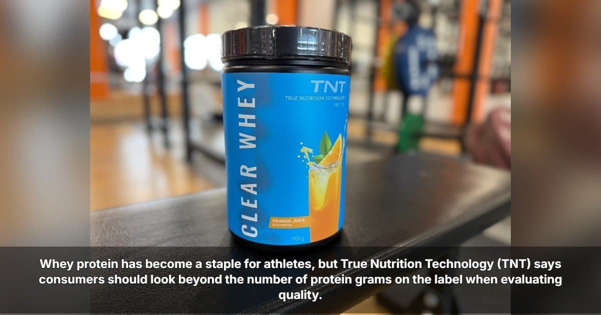 TNT Highlights Key Factors in High-Quality Whey Protein Beyond Protein Content