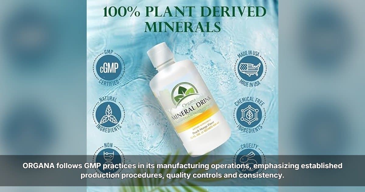 ORGANA Touts In-House GMP Manufacturing as a Quality Differentiator in Wellness Market