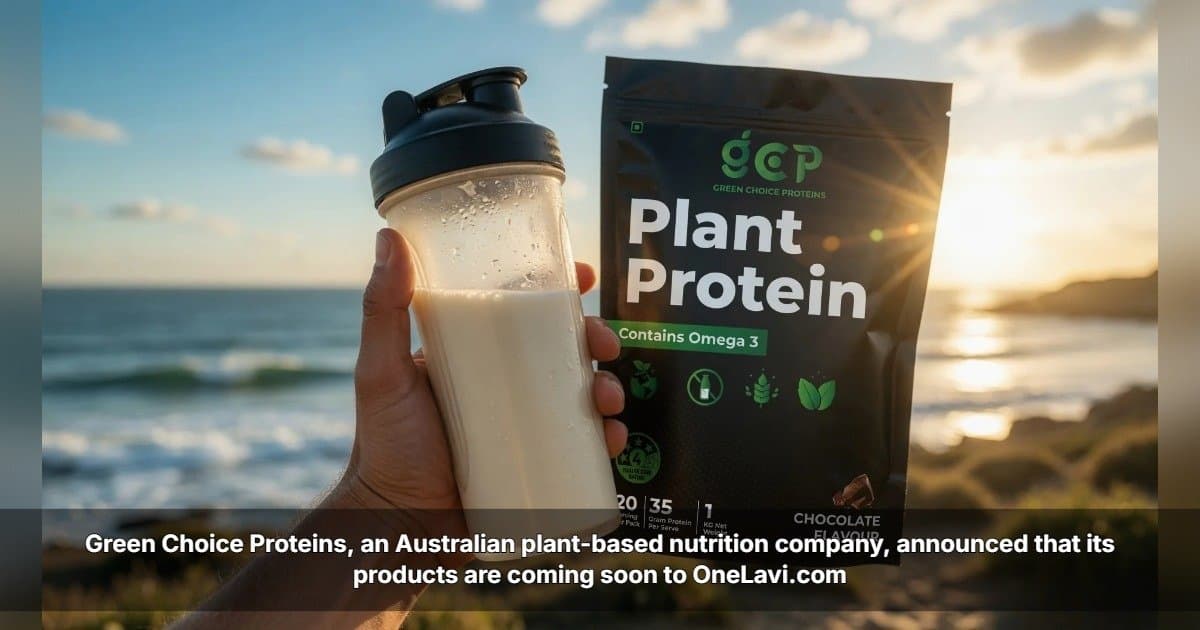 Australian Plant Protein Brand Green Choice Proteins to Launch on OneLavi, Marking First U.S. Consumer Availability