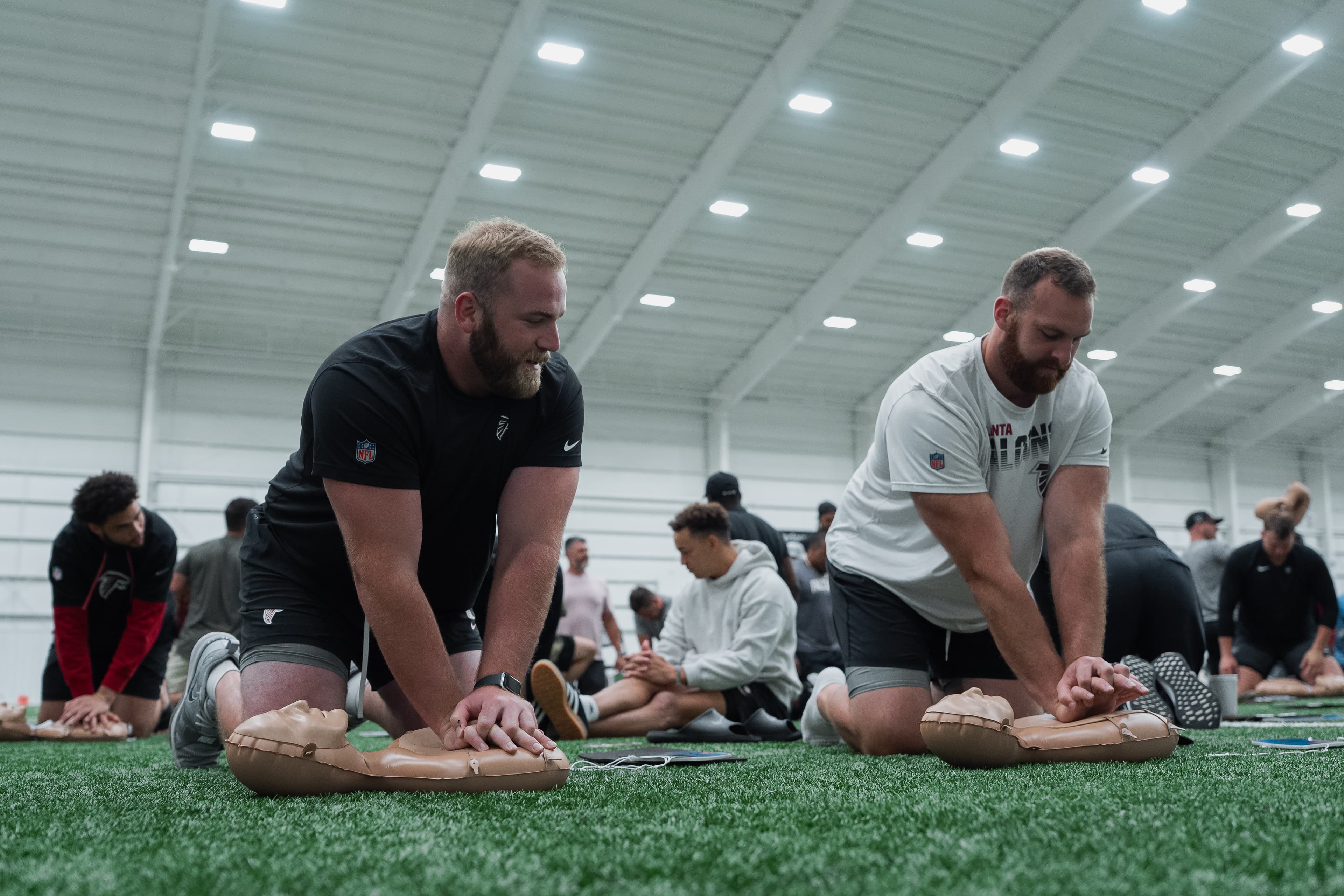 Atlanta Falcons Partner with American Heart Association to Promote CPR Training During National Awareness Week