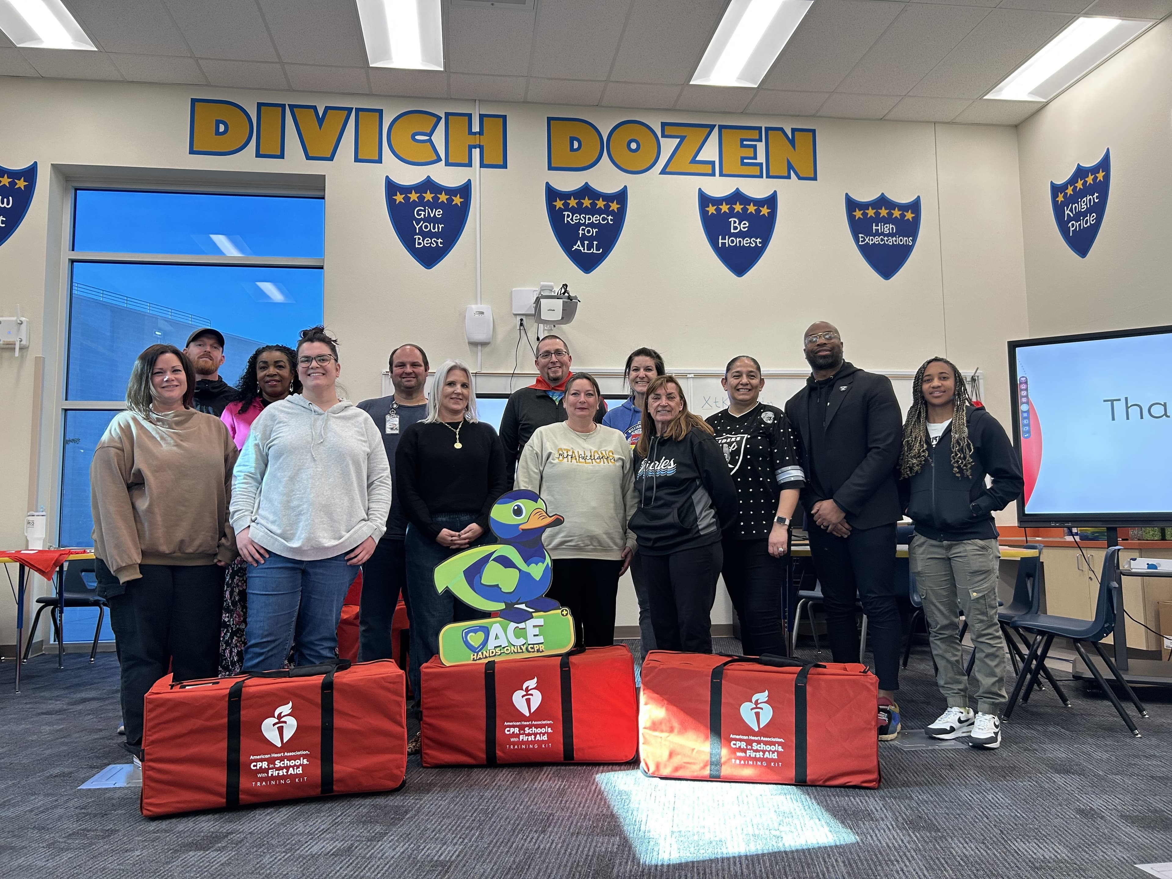 Las Vegas Raiders and American Heart Association Partner to Provide CPR and AED Training to Local Schools