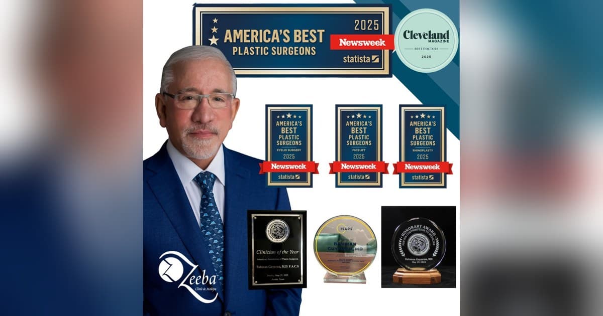 Dr. Bahman Guyuron Receives American Association of Plastic Surgeons' 2024 Honorary Award