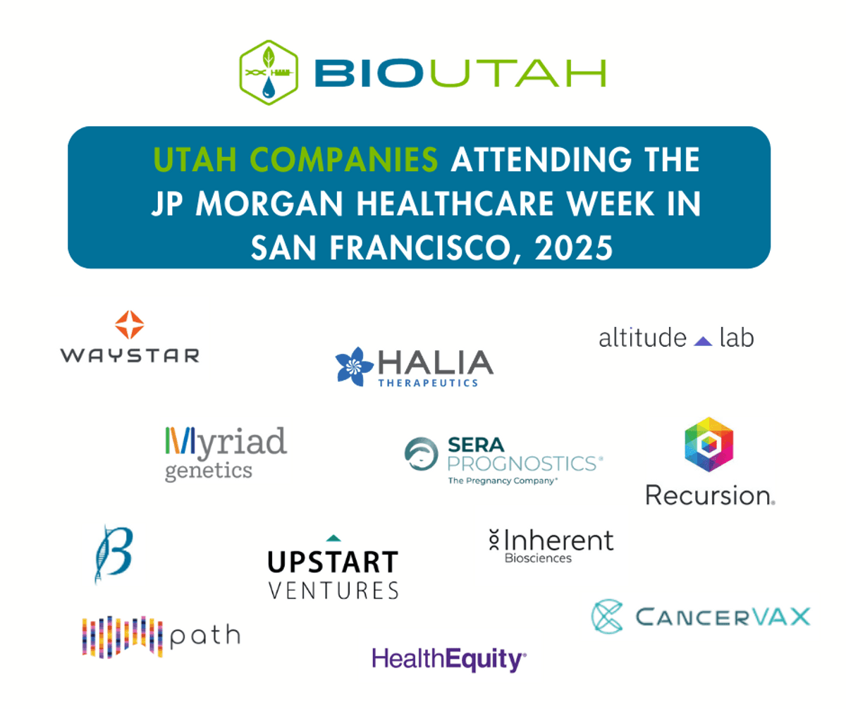 BioUtah to Showcase Utah's Life Sciences Industry at Prestigious J.P. Morgan Healthcare Conference
