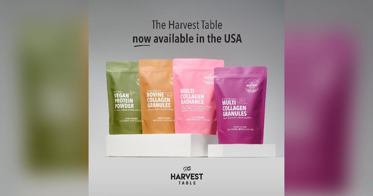 The Harvest Table Expands U.S. Presence with Upcoming Launch on Walmart.com