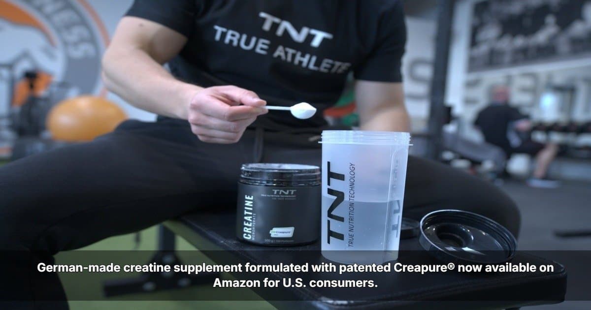True Nutrition Technology Brings German-Engineered Creapure® Creatine to U.S. Market via Amazon