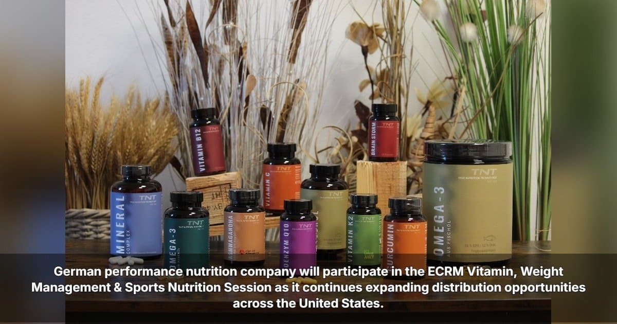 German Sports Nutrition Brand TNT Targets U.S. Retail Expansion at ECRM Session