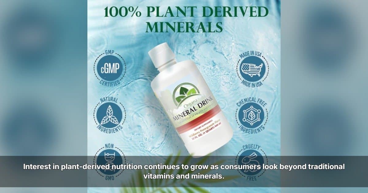 ORGANA International Highlights Fulvic Minerals as Consumer Interest in Plant-Derived Nutrition Grows