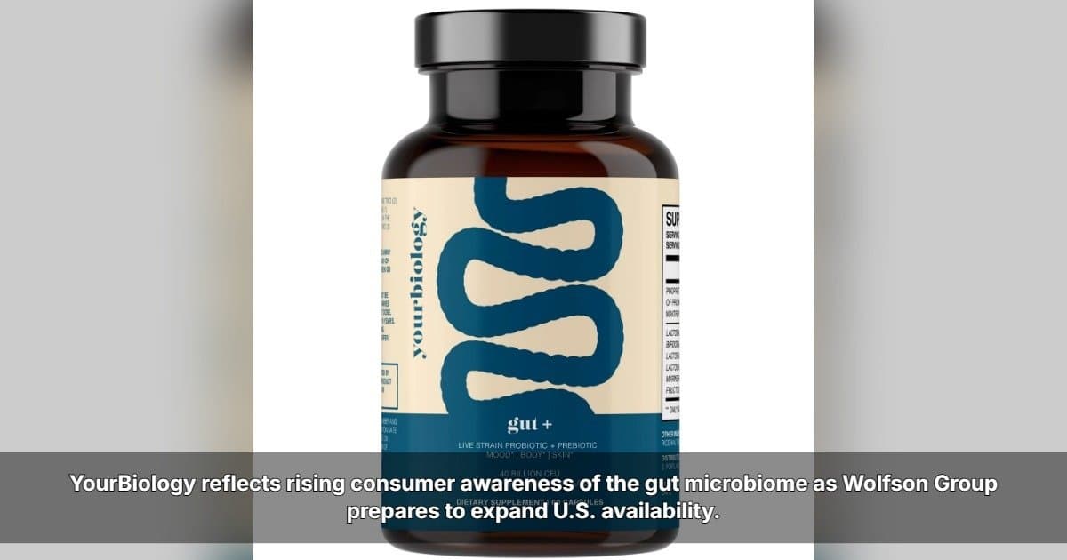 Wolfson Group Spotlights Mainstream Surge in Gut Microbiome Interest as YourBiology Expands U.S. Availability