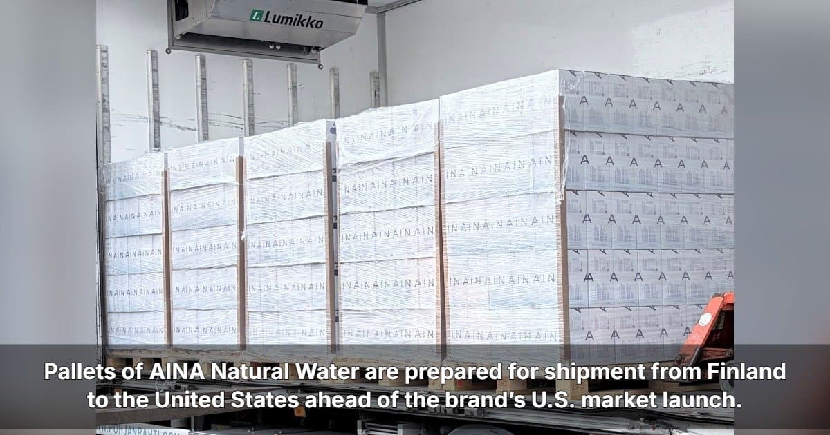 NWB Finland Oy to Showcase AINA Natural Water's Bag-in-Box Packaging at ECRM 2026